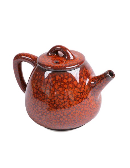 Orange Teapot