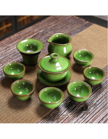 Emerald Tea Set