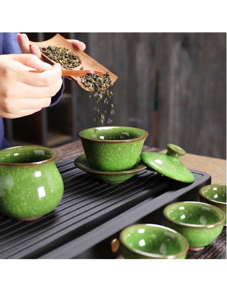 Emerald Tea Set