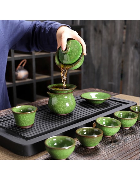 Emerald Tea Set