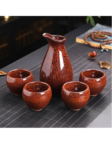 Orange Sake Set